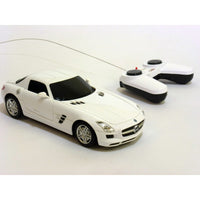 Mercedes SLS AMG - Radio Controlled Car - White - Scale 1:24