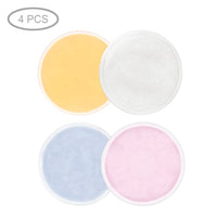 4/8/10/16pcs Makeup Remover Washable Cotton Pads Reusable Face Wipes Microfiber Make-Up Remover Three Layers Natural Soft Bamboo