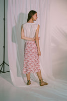 AKOSEE - Original Agape Midi Dress in Canyon Rose Floral Print