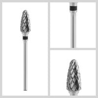 Nail Drill Bit Carbide Rotary Burr Nozzle for Manicure Electric Milling Cutter for Manicure Machine Milling Cutter for Nail Tool