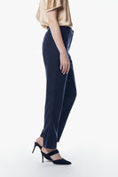 LE REUSSI - Original Italian Wool Skinny Pants in Navy Blue