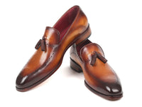 Paul Parkman Men's Tassel Loafer Brown (ID#66T81-BRW)