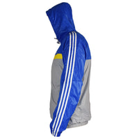 Adidas waterproof lightweight spring jacket - Blue - Size XXL