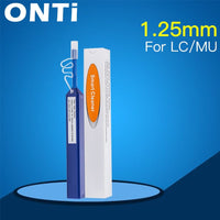 ONTi 2pcs One-Click Cleaner Optical Fiber Cleaner Pen Cleans 2.5mm SC FC ST and 1.25mm LC MU Connector Over 800 Times