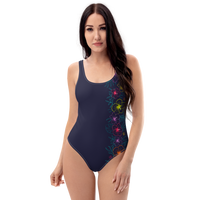 FIND YOUR COAST APPAREL - Original Women's FYC Aloha Time One-Piece Swimsuit