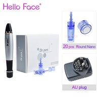 Dr Pen Ultima A1 Electric Derma Pen With 22 Pcs Cartridges Mesotherapy Auto Micro Needle Pen Derma Microneedling System