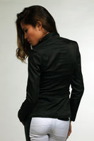 UWI TWINS - Original Women's Black Blazer