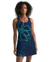 FIND YOUR COAST APPAREL - Original Women's Aloha Fun and Flirty Casual Racerback Dress