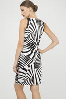 CONQUISTA FASHION - Original Fitted Sleeveless Print Dress