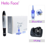 Dr Pen Ultima A1 Electric Derma Pen With 22 Pcs Cartridges Mesotherapy Auto Micro Needle Pen Derma Microneedling System