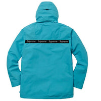 New York Supreme Jacket Taped Seam Jacket - Teal Color - Size M