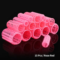 15/12/10/6pcs/Lot 3 Size Hairdressing Home Use DIY Magic Large Self-Adhesive Hair Rollers Styling Roller Roll Curler Beauty Tool