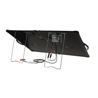 ACOPower Plk 120W Portable Solar Panel Kit, Lightweight Briefcase With 20A Charge Controller