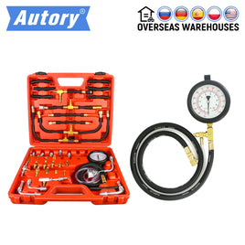 AUTORY - Original TU-443 Deluxe Manometer Fuel Injection Pressure Tester Gauge Kit System 0-140 Psi Free Shipping