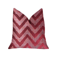 Valentina Red Luxury Throw Pillow