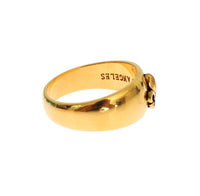 Nialaya Gold Plated 925 Silver Ring - Size EU67-US125