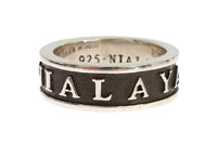 Nialaya Sterling Silver 925 Ring - Size EU63-US11