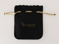 Billionaire Italian Couture Brown Leather Cardholder Wallet - One Size