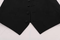 Dolce & Gabbana Black STAFF Cotton Vest - Size IT50-L