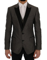 Dolce & Gabbana Multicolor Two Button Single Breasted Blazer - Size IT48-M