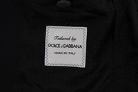 Dolce & Gabbana Black Wool Stretch Slim Blazer Jacket - Size IT46-S