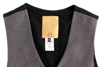 Costume National Gray cotton blend casual vest - Size IT50-M-L