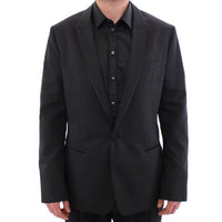 Dolce & Gabbana Black MARTINI one button blazer - Size IT54-XXL