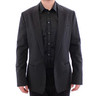 Dolce & Gabbana Black MARTINI one button blazer - Size IT54-XXL