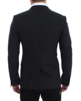 Dolce & Gabbana Gray wool slim fit blazer - Size IT48-M