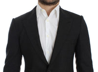 Dolce & Gabbana Gray wool slim fit blazer - Size IT48-M