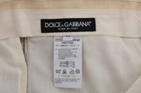 Dolce & Gabbana Brown Stretch Cotton Pants - Size IT58-3XL