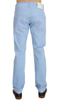 ACHT Blue Cotton Stretch Low Waist Fit Jeans - Size W29