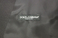 Dolce & Gabbana Gray Wool Silk Dress Vest Gilet Weste - Size IT48-M