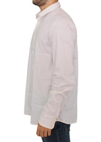 Costume National White cotton dress shirt - Size IT52-XL