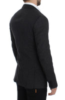 Dolce & Gabbana Black wool slim MARTINI blazer - Size IT48-M