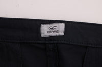 GF Ferre Blue Cotton Stretch Chinos Pants - Size IT56-XXL