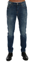 Frankie Morello Blue Wash Perth Slim Fit Jeans - Size W30