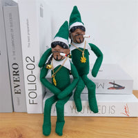 Christmas Home Latex Ornaments Elf Doll Kids Gift Toys