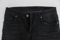 ACHT Gray Cotton Stretch Slim Fit Jeans - Size W34