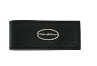 Dolce & Gabbana Green Leather Magnet Money Clip - One Size