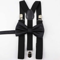 Nice Suspenders Bowtie Sets Mens Women Boys Girls Baby Kids Party Wedding Y-Back Shirt Braces Butterfly Belt Bow Tie Pants Jeans