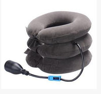 Hot!!! Cervical Traction Apparatus With Inflatable Neck Neck Stretcher Health Care toolsRelax Tensions Ease Fatigue Massage Neck