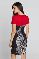 CONQUISTA FASHION - Original Red Floral Dress