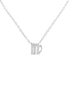 Original Diamond Zodiac Silver Necklace Virgo