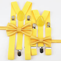 Nice Suspenders Bowtie Sets Mens Women Boys Girls Baby Kids Party Wedding Y-Back Shirt Braces Butterfly Belt Bow Tie Pants Jeans