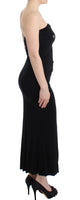 Maxi abito senza spalline Cavalli Black - Taglia IT42-M