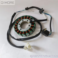 QIMORE OFFICIAL STORE - Original 18 Coil Magneto Stator for Motorcycle Virago XV250 v Star Route 66 Keeway Supershadow Cruiser Dorado Vento V-Thunder COLT 2V49FM