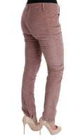 Ermanno Scervino Pantalone corto in velluto rosa - Taglia IT44-L