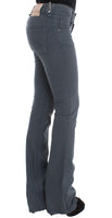 Jeans bootcut slim fit in cotone blu Galliano - Taglia W30