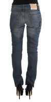 Jeans slim fit in cotone lavato blu Galliano - Taglia W31